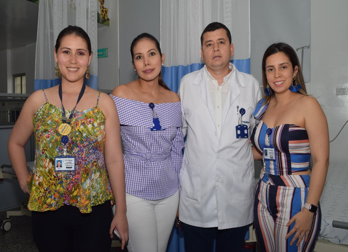 Katherine Cleves Directora TIC, Leydi Tatiana Narváez Coordinadora de Calidad, Gerente Mario Andrés Suaza Vallejo, Andrea Alfonso Directora Administrativa.